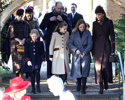 Princesses Eugenie and Beatrice join royal family for Christmas Day service