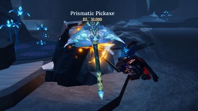 The Forge Prismatic Pickaxe Guide – Location, Price & Stats