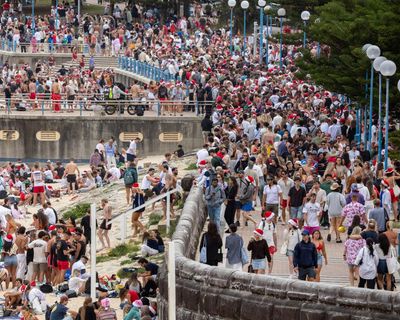 On the naughty list: backpackers celebrating Christmas at Coogee beach leave behind 20 tonnes of rubbish
