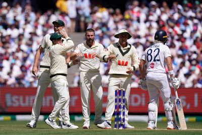 Chaos reigns as 20 wickets tumble in farcical start to fourth Ashes Test