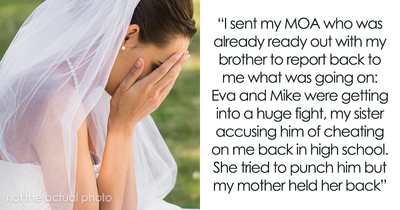 Bride Walks Into Her Wedding Expecting Vows, Walks Out After Learning Groom Cheated With Her Mom