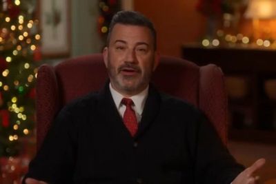 Jimmy Kimmel asks UK ‘not to give up’ on US as he blasts Trump in Christmas speech
