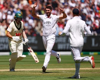 ‘The pitch is doing quite a bit’: Tongue revels in five-fer and defends England batting approach