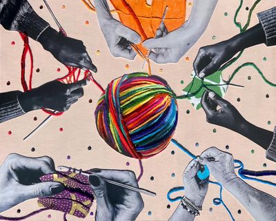 ‘Weapons of mass construction’: the US ‘craftivists’ using yarn to fight back against Trump