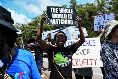 The protesters showing up every week to shut down ‘Alligator Alcatraz’: ‘We will end this’