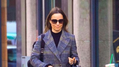 Pippa Middleton's heritage check coat proves this timeless print is the chicest choice when investing in outerwear