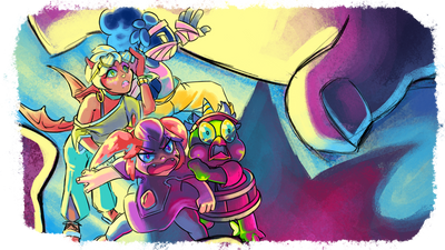 Demon Tides '90s retro design has a surprisingly modern influence