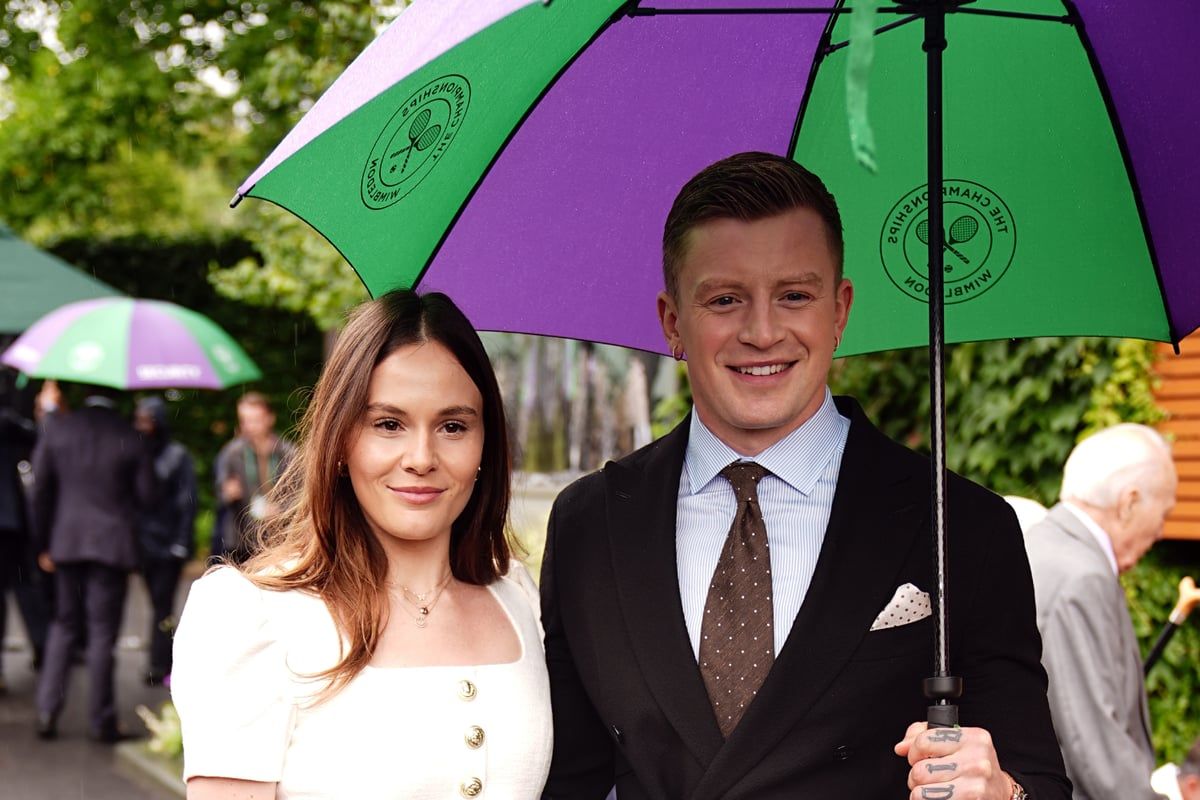 Holly Ramsay and Adam Peaty are getting married today…