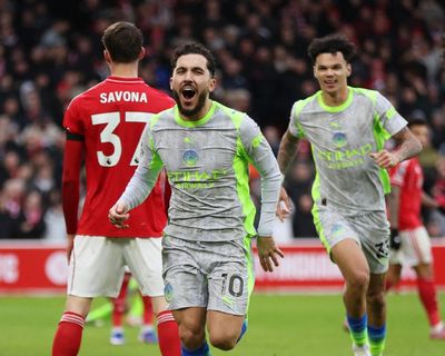 Rayan Cherki grabs Manchester City winner to deny bold Nottingham Forest
