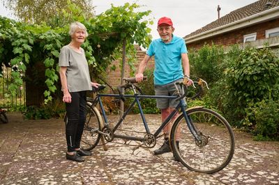 50 years on: Meet the first tandem couple to cycle around the world