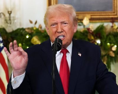 Trump is shamelessly covering America in his name