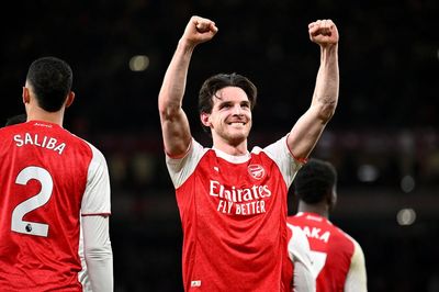 Arsenal player ratings vs Brighton: Declan Rice extraordinary in new role as David Raya steps up