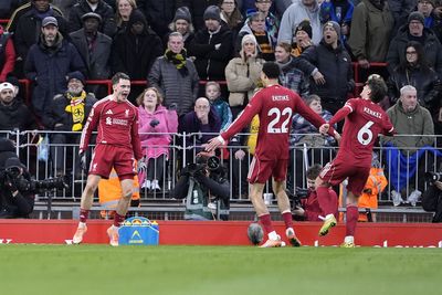Florian Wirtz nets first goal for Liverpool in nervy win over bottom side Wolves