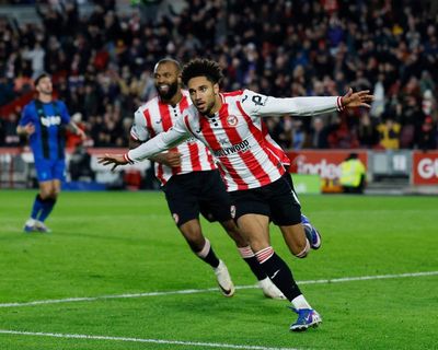 Schade hat-trick fires up Brentford to extend Bournemouth’s winless run