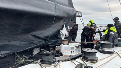 Defending Sydney to Hobart champion cops more damage