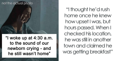 Guy Goes To A Party, Ignores GF’s Texts And Comes Back 18 Hours Later: “I Had Just Had A Baby”