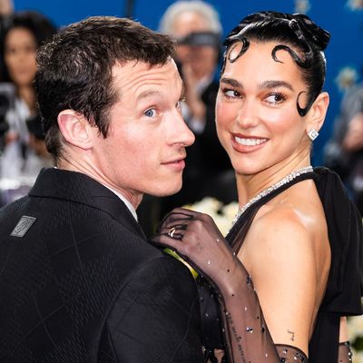 Dua Lipa and Callum Turner's Christmas Celebration Looks Super Cute, Of Course