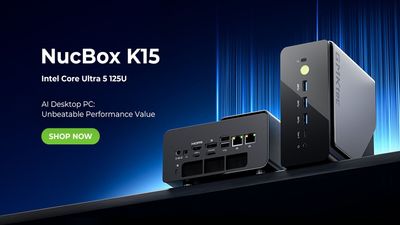 This is the cheapest OCuLink mini PC you can buy right now — NucBox K15 costs just $360 barebone and supports up to 24TB SSD