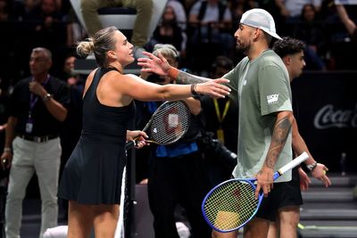 Kyrgios defeats Sabalenka in straight-sets to win controversial ‘Battle of the Sexes’ tennis exhibition - reaction