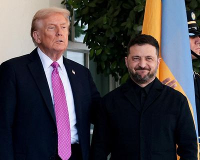 Trump says ‘tough’ issues remain for Ukraine peace deal after meeting Zelenskyy in Florida