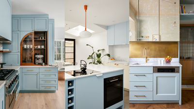 I've Been Writing About Trends for Kitchen Colors All Year, and My Big Prediction Is That 'Icy Blues' Are Going to Replace Sage Green for Cabinetry in 2026