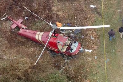 One person is dead and another is injured in midair helicopter crash in New Jersey, officials say