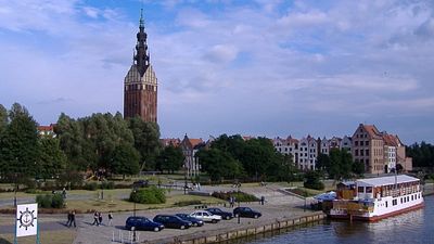 Polish city Elbląg declares flood alert as river exceeds warning level