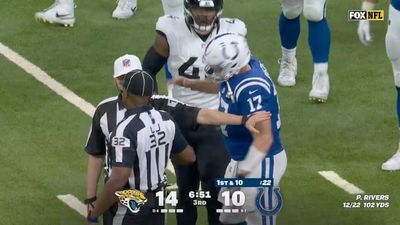 A Very Angry Philip Rivers Went Off on Refs During Key Moment in Jaguars-Colts Game