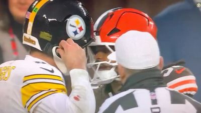 Aaron Rodgers Seen Having Heated Moment With Browns Player After Game-Sealing Play