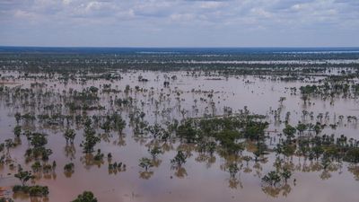Floodwater rises as monsoon deluge drowns far north
