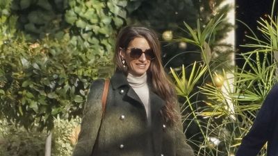 Amal Clooney's Chelsea boots and khaki coat are the chic wardrobe staples that will see you through January in style