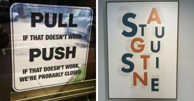56 Hilarious And Dumb Signs That Surprised People With Their Weirdness