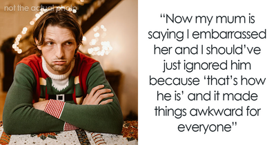 Guy Leaves Christmas Dinner Over Uncle’s Jokes, Mom Furious He “Embarrassed Her”