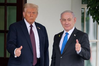 Netanyahu meets Trump in US as future of Gaza and security in the Middle East hang in the balance
