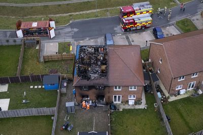 Remaining hotspots extinguished at scene of house fire that killed teenage girl