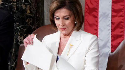 'I Had No Intention!' Pelosi Says Speech-Ripping Trump Moment Was Never Planned