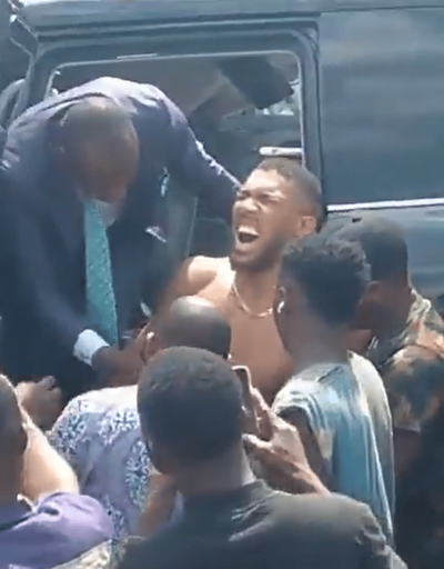 Anthony Joshua injured in car crash as two people killed