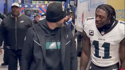 Nick Sirianni Ripped for His Cringy Behavior In Tunnel After Eagles Held on to Beat Bills