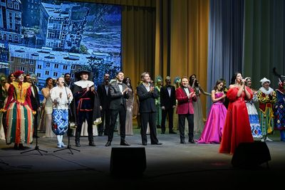 Russia opens rebuilt Mariupol theater more than 3 years after Moscow airstrike killed hundreds there