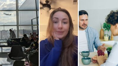 Woman waits for a flight in South Carolina airport. Then she overhears a husband say something disturbing: ‘Bella if you see this please get away’