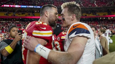 Mics Caught Travis Kelce’s Classy Message to Bo Nix in Possibly Last Chiefs Home Game
