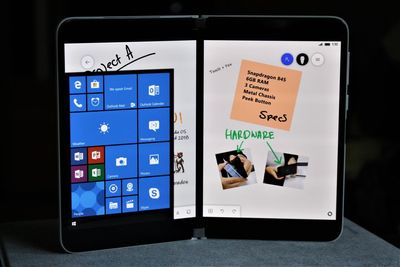 Microsoft's canceled dual-screen version of Windows Phone has leaked, and you can now try it on a Surface Duo