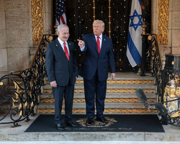 Trump news at a glance: president greets Netanyahu, warns Hamas, threatens to sue Jerome Powell
