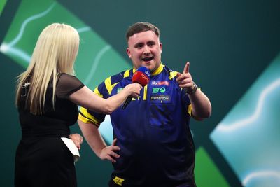 Luke Littler’s three-word response to boos from Ally Pally crowd