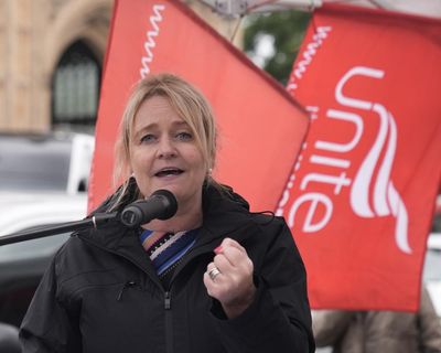 Unite leader tells Labour to ‘stop being embarrassed’ to be voice of workers