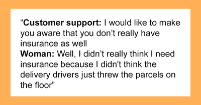 Woman Claims Her Christmas Gift Got Shattered Because Of Delivery Driver, Shows Footage