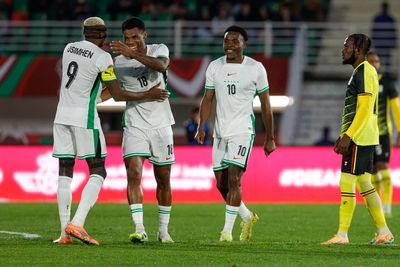Nigeria v Uganda live: Raphael Onyedika’s brace sends the Cranes home as Super Eagles’ top Group C