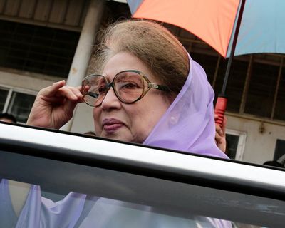 Khaleda Zia, first female Bangladesh prime minister, dies aged 80