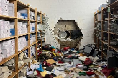 Bank robbers drill hole in wall to steal millions from safety deposit boxes in Germany