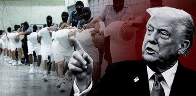 Like strongmen the world over, Donald Trump’s power grab required a crisis – and a scapegoat